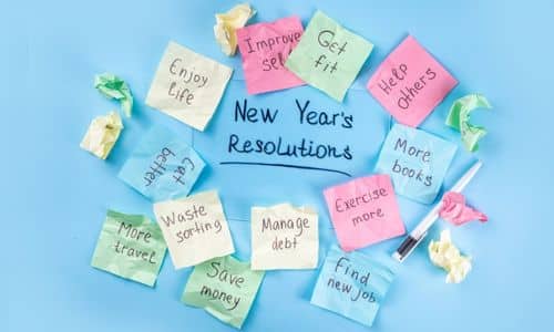 new years resolutions